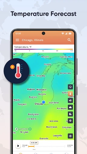 Live Weather Radar Launcher screenshot