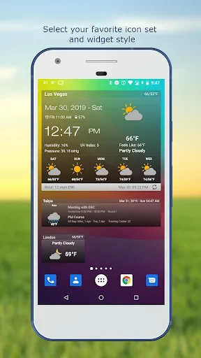 Weather & Clock Widget screenshot