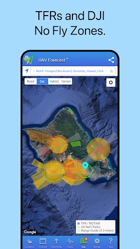 UAV Forecast for Drone Pilots screenshot