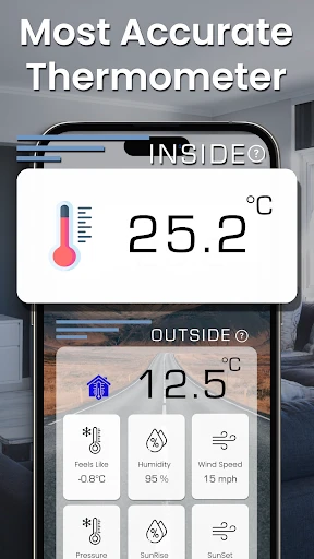Room Temperature Thermometer screenshot