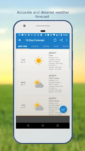 Weather & Clock Widget screenshot