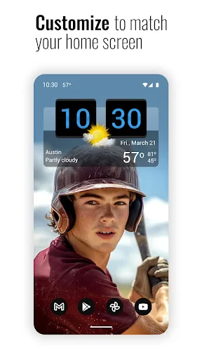 Sense Flip Clock & Weather screenshot