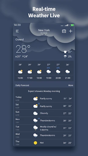 Weather Live - Radar & Widget screenshot