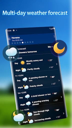 Local Weather Alerts - Widget screenshot