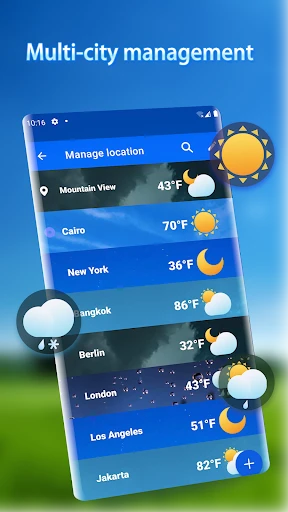 Local Weather Alerts - Widget screenshot