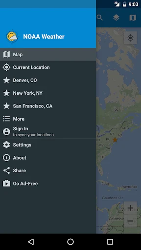 NOAA Weather & Tides screenshot